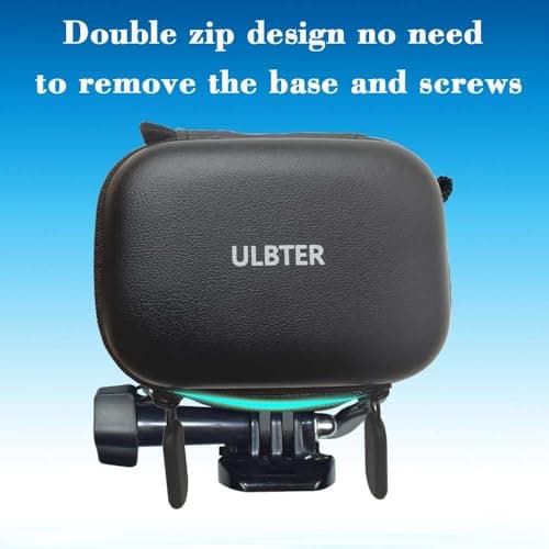 ULBTER Case for DJI OSMO Action 6/5 Pro / 4/3 + Carabiner + Wrist Strap — view 4