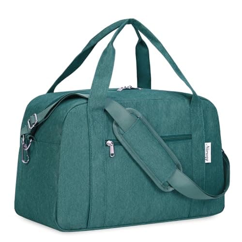 for Ryanair Cabin Bags 40x30x20 Underseat New Ryanair Travel Duffel Hospital Bag Ryan Air Carry on Luggage Holdall Overnight Weekend Bags for Women and Men 20L (Teal)