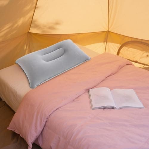 Inflatable Pillow Lightweight Ergonomic Cushion Portable — view 6