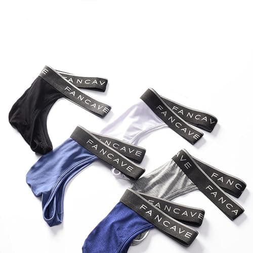 Men Shorts Lightweight Briefs Cotton Underwear Streetwear Style Skiing — view 2