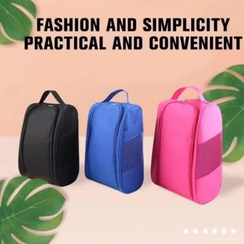 Upgrade Golf Shoe Bag, Football Boot Bag, for Walking, Travel, Gym, Storage — view 6