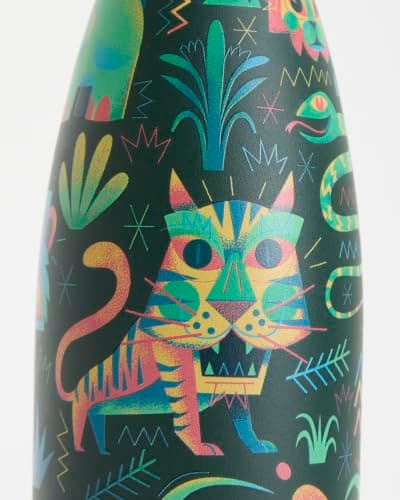 Chilly's Kids Original Water Bottle - 350ml - Safari Squad — view 6