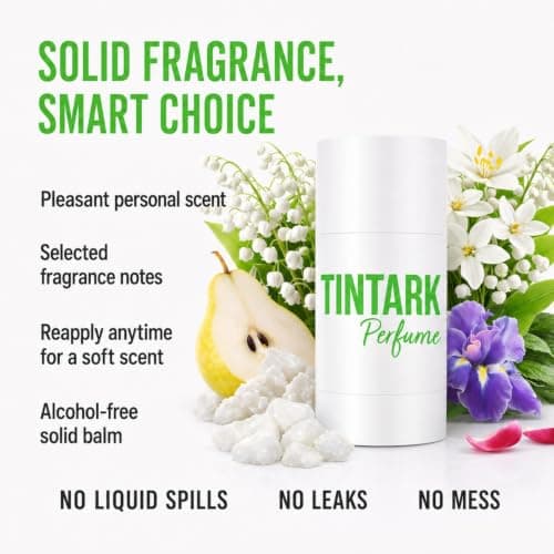 TINTARK Pearl Haze Solid Perfume Balm for Women, 5 g — view 3