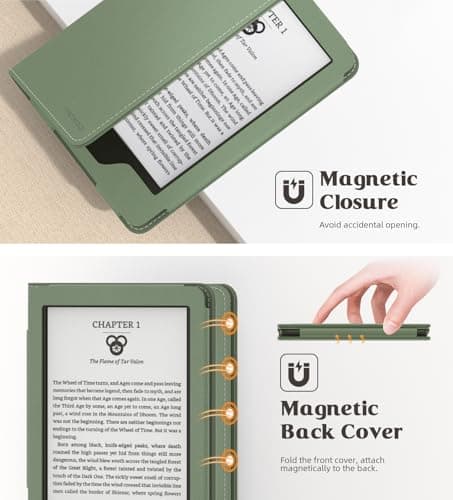 MoKo Case for 6" Kindle (11th Generation,2024/2022), Celadon — view 6