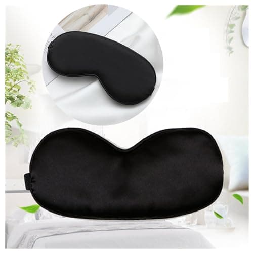 Wanfoou 6 Pack Sleep Mask, Silk Sleep Mask, Super Soft Eye Masks with Adjustable Strap, Silk Eye Cover Soft Satin Blindfold Elastic Strap Night Eyeshade Travel Nap for Women Men — view 2