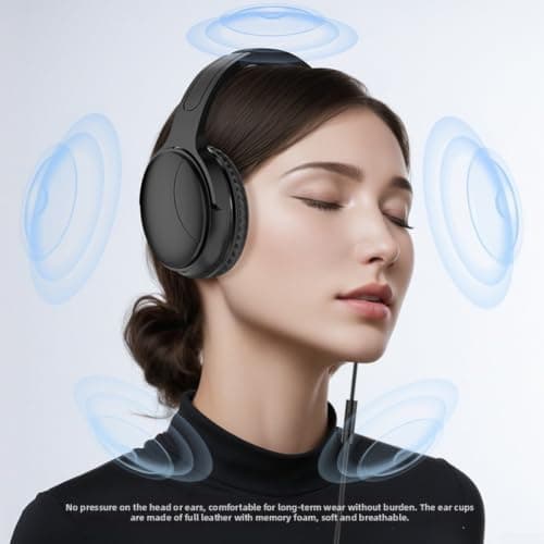 Lightweight 3.5mm Headphones Foldable for hifi Sound Lightweight(microphone) — view 4