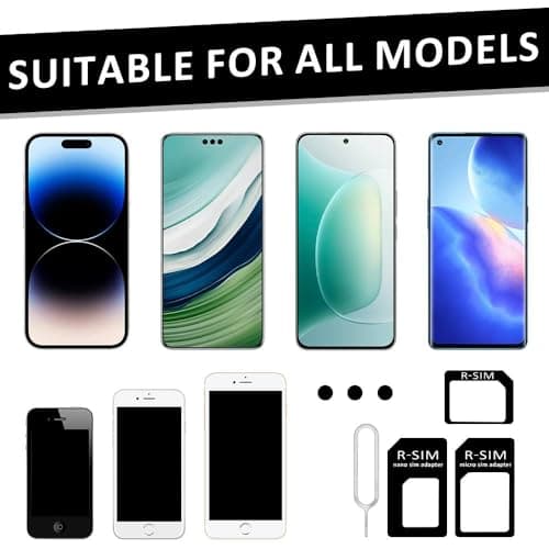 3 in 1 Nano SIM Card Adapter with SIM Ejector Pin, SIM Card Adapter Set — view 2