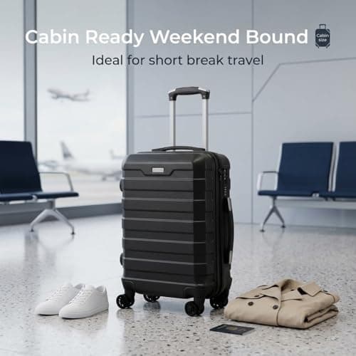 RMW Cabin Suitcase 20 inch Carry On Luggage Hard Shell Trolley — view 2
