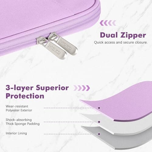 MoKo 9-11 Inch Tablet Sleeve Bag with Carry Handle — view 4