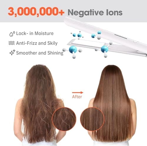 Quico Hair Straightener, 110-240V Global Travel Hair Straightener for Women — view 3