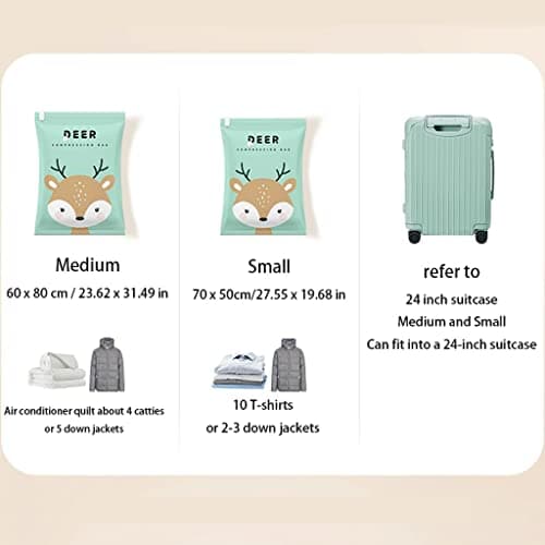 Vacuum Storage Bags Vacuum Storage Bags Reusable With Electric Pump Vacuum Sealer Bags Or Clothes, Mattress, Blanket, Duvets, Pillows 4-8 Pack Compression Bags For Travel (Color : Electric Pump 4 — view 3