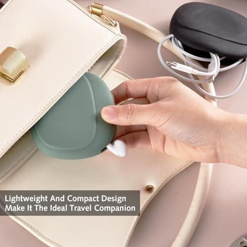 2pcs Waterproof Silicone Headphone Case, Earphones Organizer — view 6