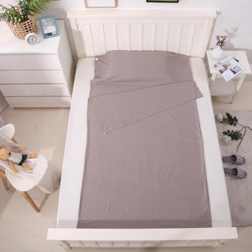 Silk Cotton Travel Sleeping Bag, Sleep Sack, Compact Liner — view 2