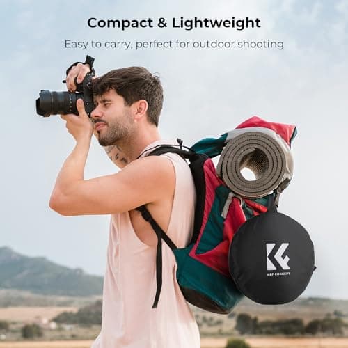 K&F CONCEPT 32" (80cm) 5-in-1 Collapsible Portable Light Reflector — view 5