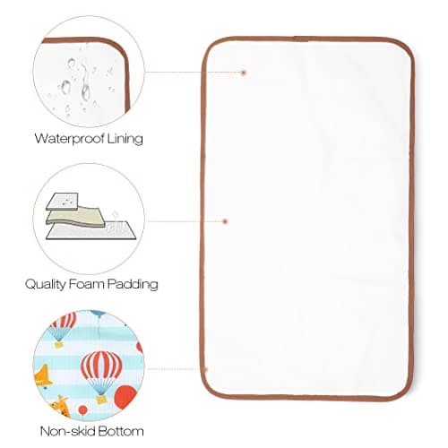 Lekebaby Portable Foldable Baby Change Mat — view 3