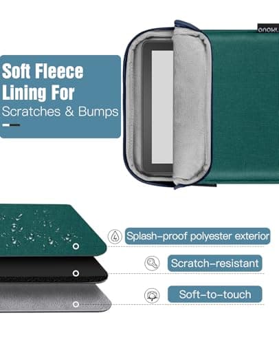 TiMOVO 6-7 Inch Sleeve Case for eReader, Dark Green — view 5