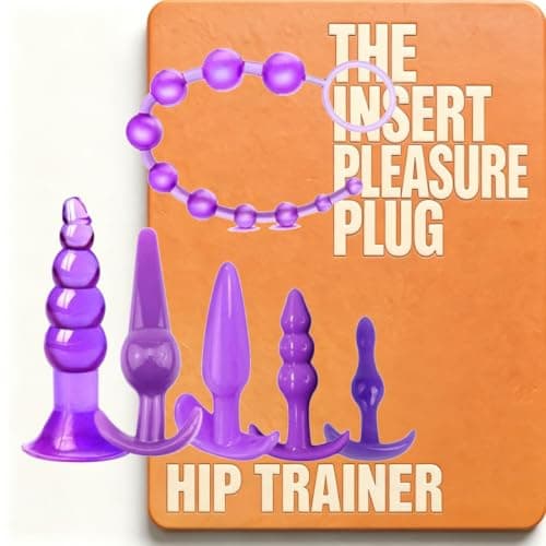 6pcs Multi Size Silicone Training Set with Thickened Base (Purple)