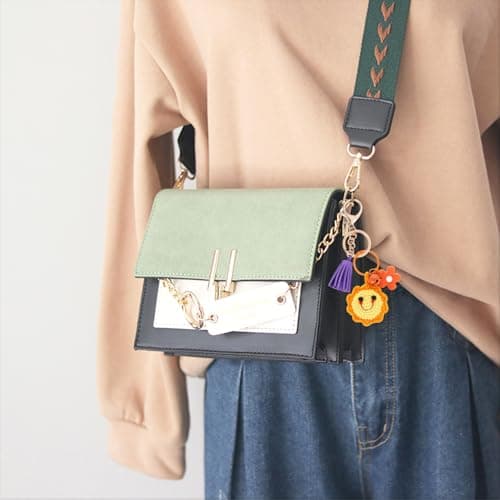 CTIRCHIU Creative Wool Suitcase Pendant Adorable Orange Mobile Phone Pendant with Comfortable Hand Feeling Easy to Carry and Store Daily Style Bag Decoration — view 5