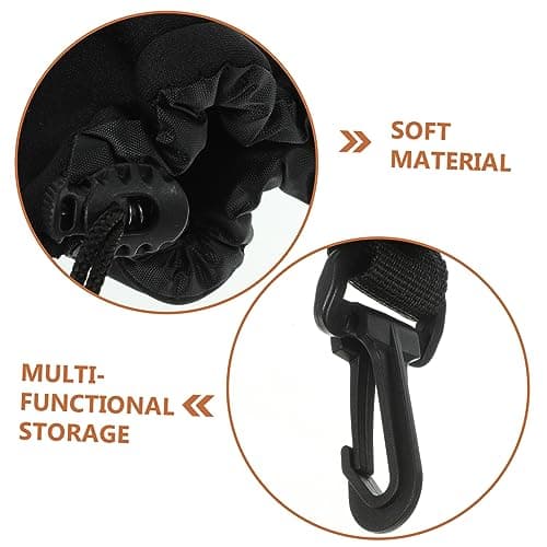 CHICAMPERA Shockproof Waterproof Camera Lens Bag XL High Elasticity Protective Pouch for DSLR Lens Storage and Travel Shock Absorption — view 5