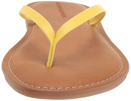 Amazon Essentials Women's Thong Sandal, Bright Yellow, 7 UK — view 2