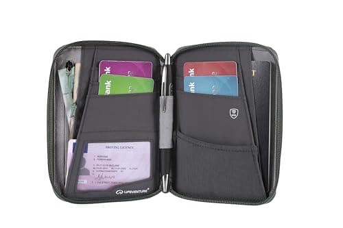 Lifeventure RFID Mini Travel Wallet – Slim Passport & Document Holder — view 2