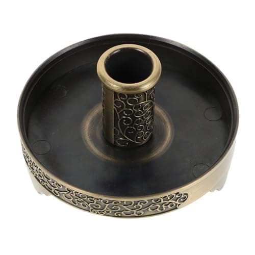 Moxa Roll Stick Holder round Zinc Alloy Base for Moxibustion