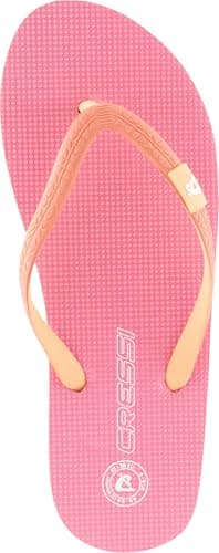 Cressi since 1946 - St Tropez Flip Flops - Perfect for Beach, Sea, Pool, Gym, Leisure, Quick Drying, Soft Shock Absorbing, Non Slip, Pink/Coral - 7/8 UK — view 4