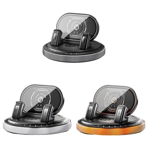 yanwuwa Nonslip Car Phone Stand with Protective Pad for Small, Black — view 4