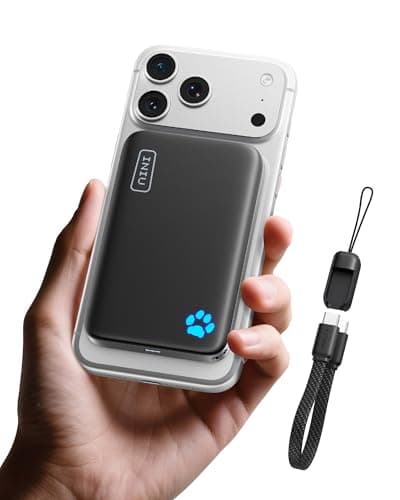 INIU 10000mAh Qi2.2 25W Wireless & 45W USB C Fast Charging Portable Charger