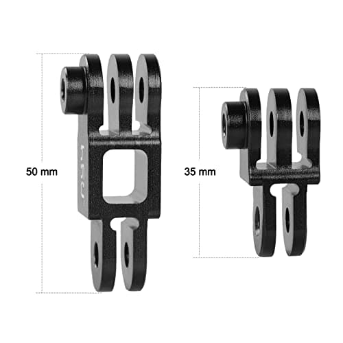 HSU Aluminum Alloy Extension Arm and Quick-release Buckle Clip Mount for Action Cameras — view 3