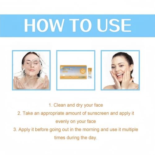 2 * 50 Pack Travel Size Sunscreen SPF 50+,Mini Sun Cream for Face & Body — view 5
