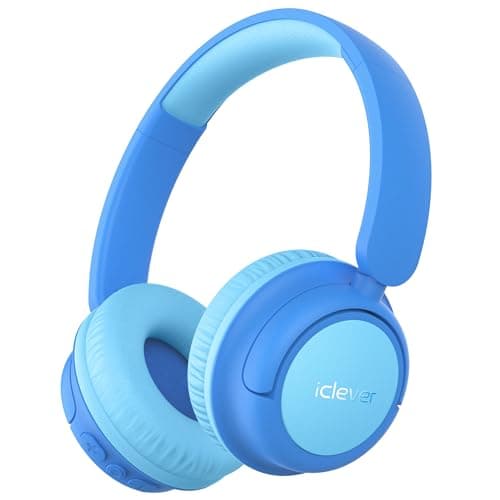 iClever BTH22 Kids Headphones Wireless 60H Play Time for Toddler Travel
