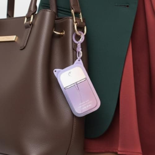 2 Pack Hand Sanitizer Case, Spray Hand Sanitiser Cover with Keychain for Travel, Portable Protection for Hand Sanitiser Spray — view 4