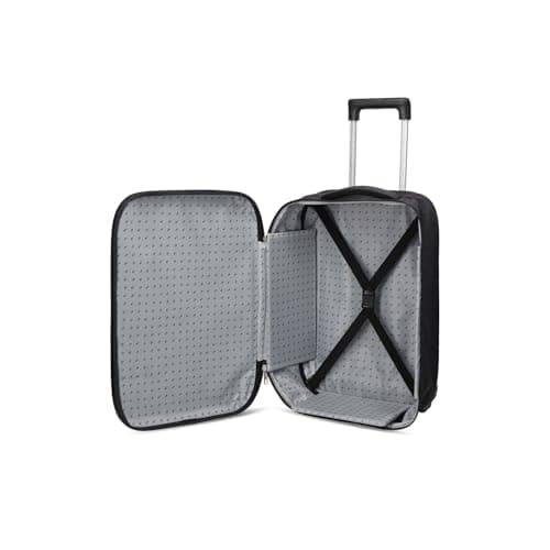 Rollink Flex Vega Collapsible Suitcase - Fully Collapsible, Hardshell, Silent, Coated Wheels for Smooth Gliding, Scratch, Water & Impact Resistant, Snow White, Carry-On 21-Inch (11.8 Gal packing — view 5