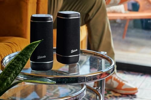 Roberts REUNION Waterproof IPX7 Bluetooth Speaker, Black — view 6