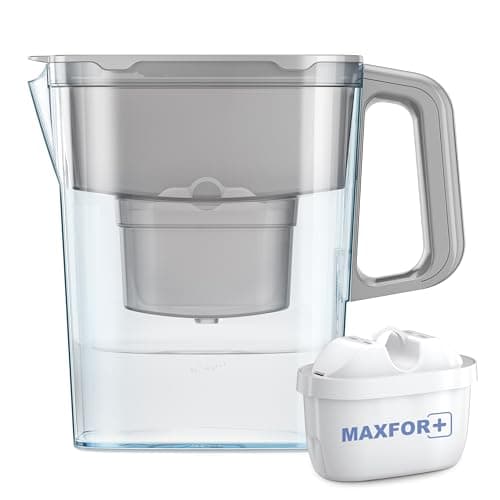 AQUAPHOR Water Filter Jug Compact Grey 2.4L with 1 x Maxfor+ Cartridge — view 2