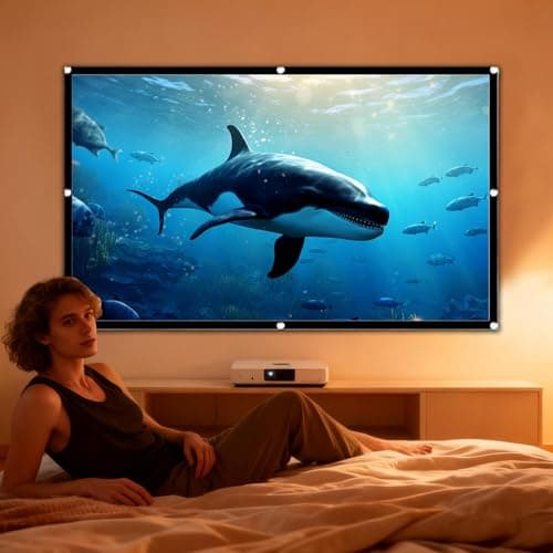 Portable Projector Screen Anti-Crease Video Equipment — view 2