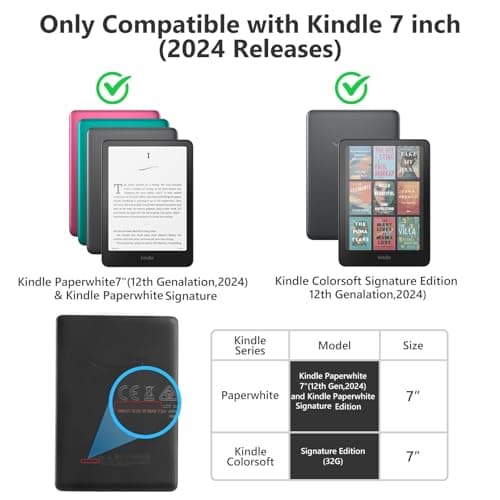 Case for 7 Inch Kindle Paperwhite 2024(12th Generation) — view 2