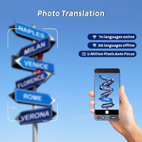 E teacher Language Translator Device, 142 Languages, with 2000mA Battery — view 4