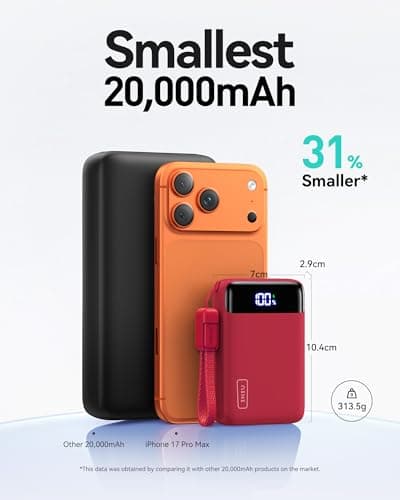 INIU Power Bank, Smallest 20000mAh 22.5W Fast Charging Portable Charger — view 2