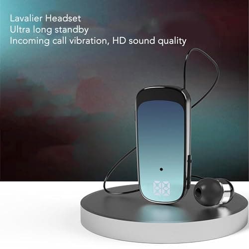 Vistreck Retractable Headphones for Comfort and Convenience (Gradient Blue) — view 4