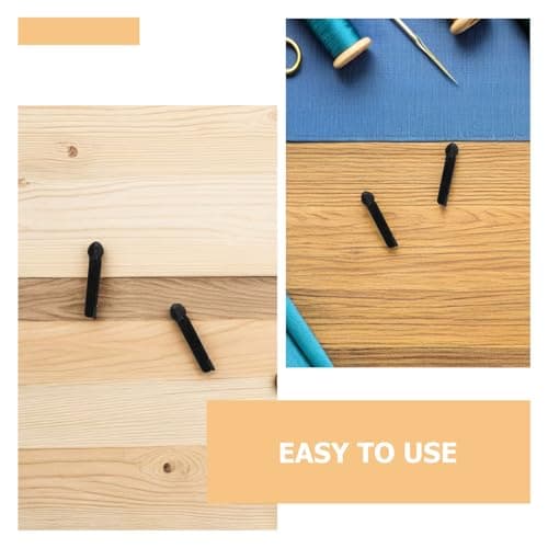 DIYEAH 100pcs Heavy Duty Metal Zipper Pull Replacement for Luggage Suitcase Backpack Detachable Zipper Handle Repair Kit for Travel Suitcase Zip Extension Black — view 3
