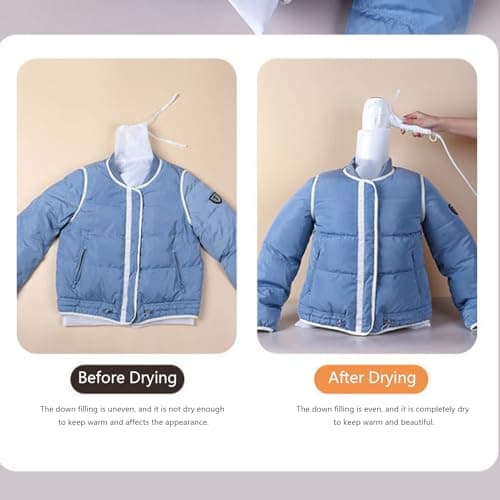 Hair Dryer Clothes Drying Bag, Clothes Drying Bag, Blow Dry Down Jacket, Portable Cloth Air Dry Bag, for Winter Coats Down Jacket, Home, Student Dormitory, Outdoor Travel — view 2