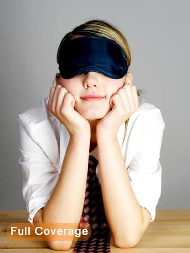 6 Pack Blindfold Eye Mask Cover Sleep Mask for Party Games Travel Sleep Team Build Party Supply with Adjustable Strap for Women Men Kids, Pink — view 4