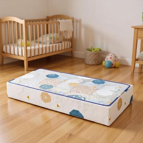 Underbed Storage Bins Stackable Rolling Wheels Organizers Large — view 5