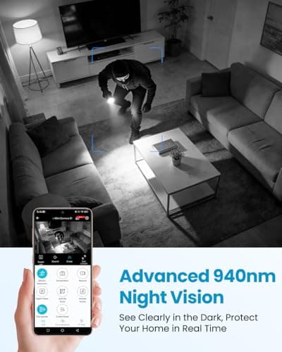 UCOCARE Mini No Wifi Security Camera, WiFi/AP Hotspot/Offline Available — view 5