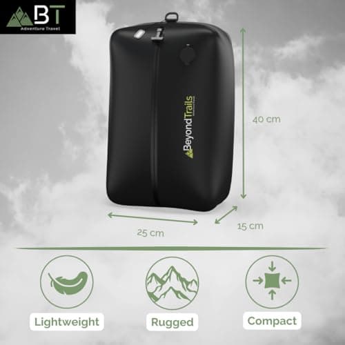 BeyondTrails Vacuum Compression Packing Cubes for Clothes with Pump | Vacuum Travel Bags | Storage Bag | Suitcase Travel Accessories | Packing Organiser | Plane Essentials | Luggage Gear — view 5