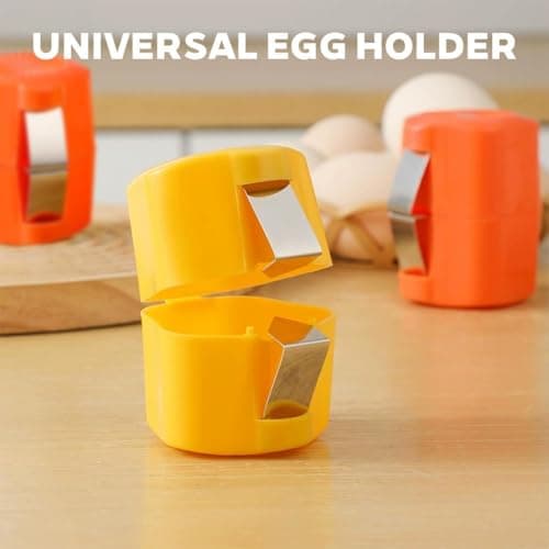 Egg Shell Opener, 2026 New Egg Opener, Eg-g Shell Separator for Raw Eggs Gadgets Cracker Tool, Upgrade Stainless Steel Eggs Cutter EggCracker Tool Multifunctional EggCutter Multipack — view 5