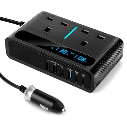 200W Car Voltage Converter Inverter for Car, Truck, RV, Camping