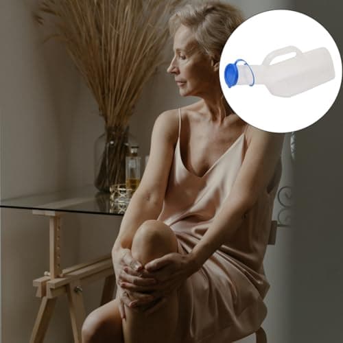 Large Capacity Plastic Urinal Bottle 1000ml for Bedridden Patients — view 4